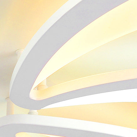 ضوء سقف LED بتصميم زهرة الهندباء من الأكريليك للأثاث الشمالي المعاصر لغرفة النوم 