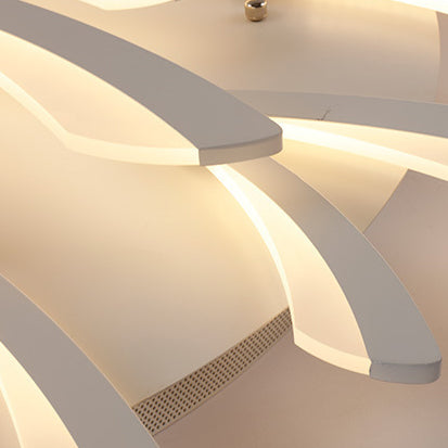 ضوء سقف LED بتصميم زهرة الهندباء من الأكريليك للأثاث الشمالي المعاصر لغرفة النوم 