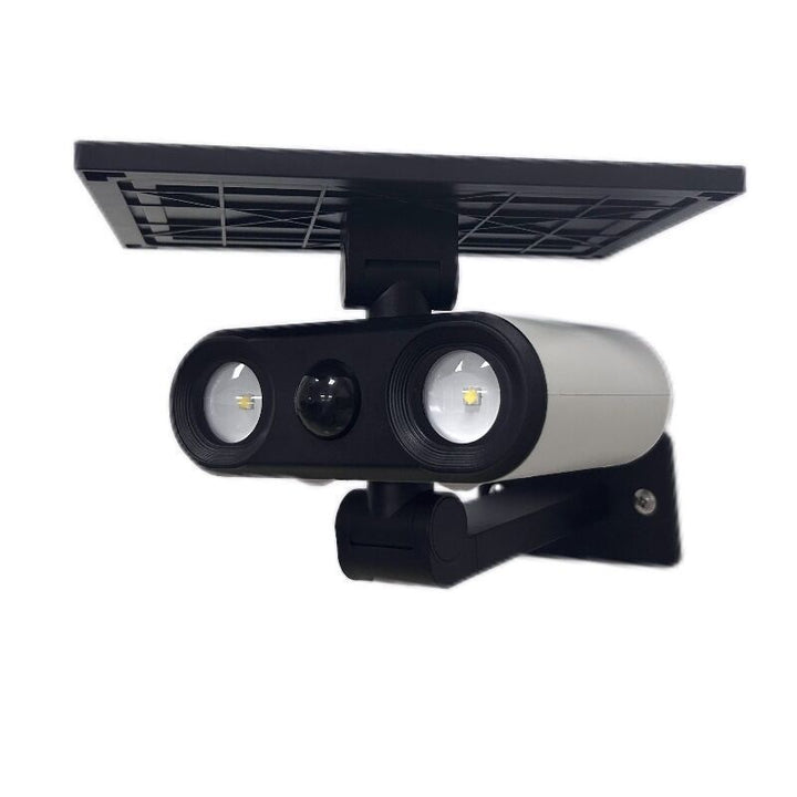 Zeitgenössische industrielle Aluminium-ABS-menschliche Körperinduktion LED-Solar-Außenwandleuchte Lampe für Garten 