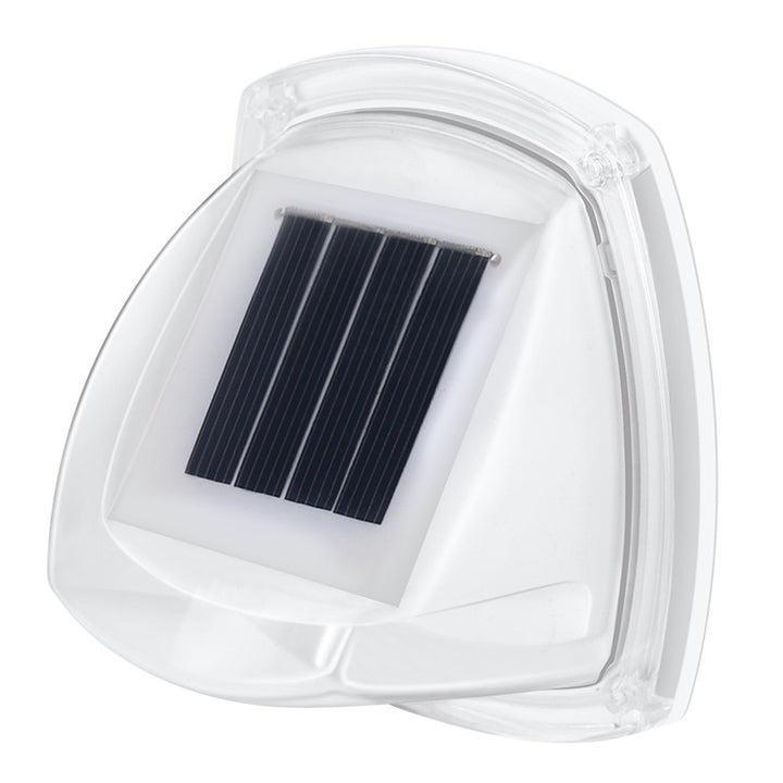 Zeitgenössische industrielle ABS Solar wasserdichte LED Outdoor Wandleuchte Lampe für Garten 