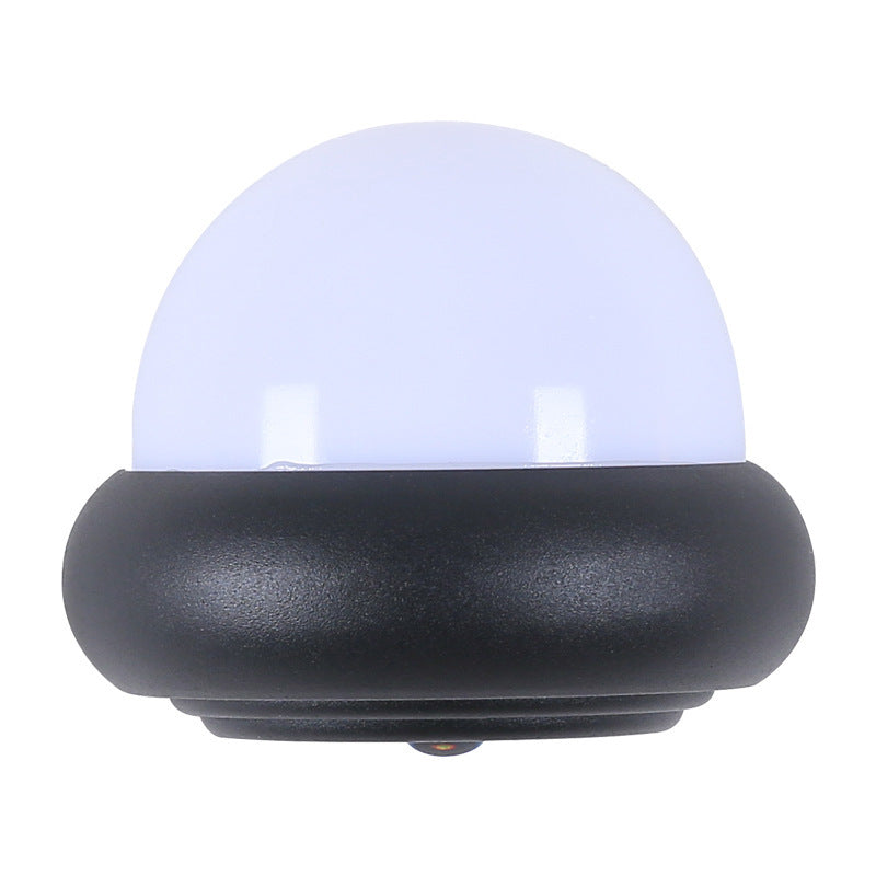 Applique Murale Moderne Minimaliste Ronde en Aluminium LED Étanche Pour Patio Extérieur 