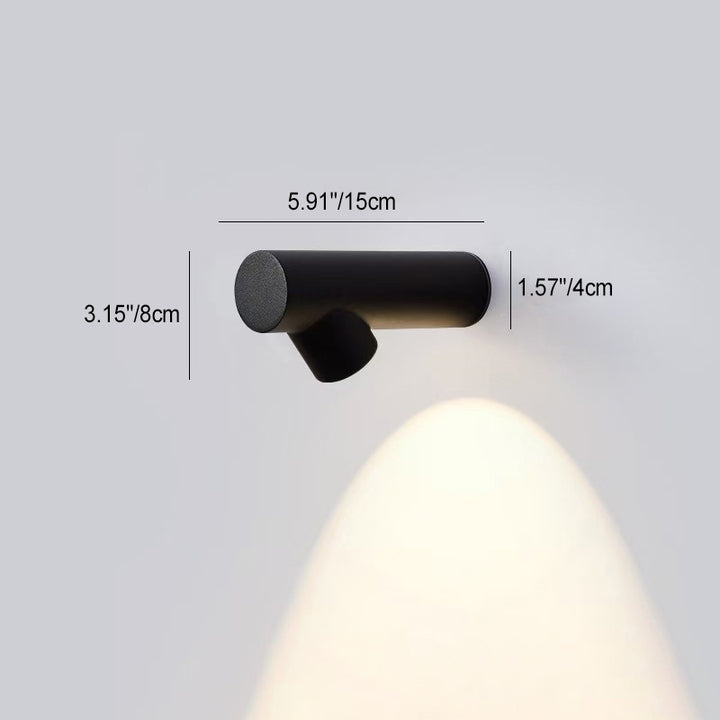 Modern Minimalist Aluminum Bamboo Knot LED Waterproof Wall Sconce Lamp For Outdoor Patio