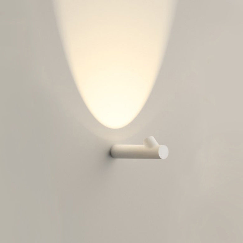 Applique Murale Étanche LED en Aluminium Minimaliste Moderne avec Nœud en Bambou pour Patio Extérieur 