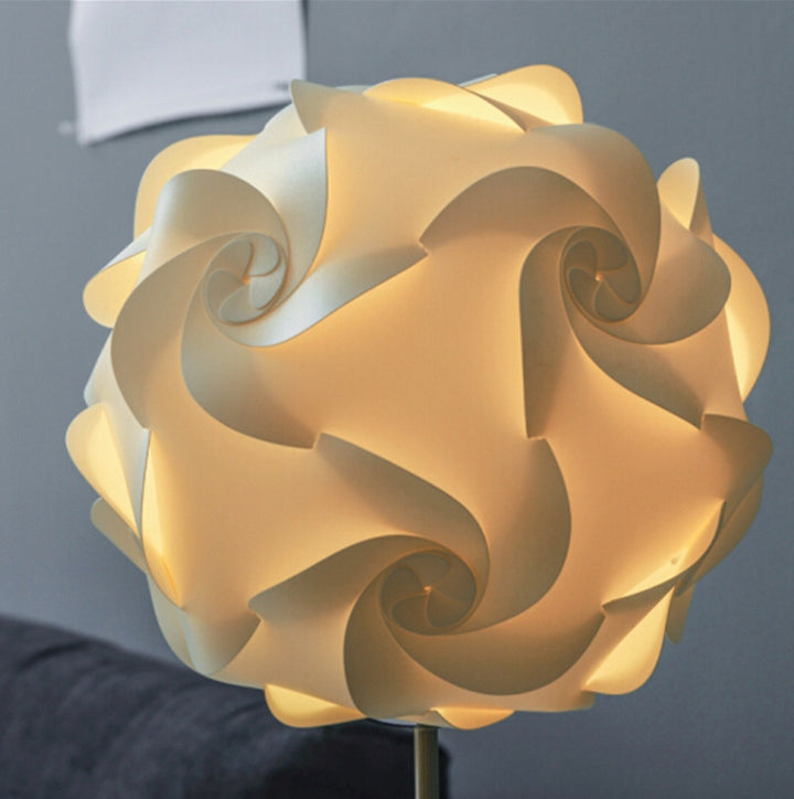 Contemporary Nordic Flower Ball Shade Hardware Base 1-Light Standing Floor Lamp For Living Room