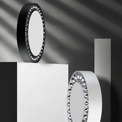 Zeitgenössische Nordische Aluminium Acryl Runde LED Pendelleuchte Für Wohnzimmer 