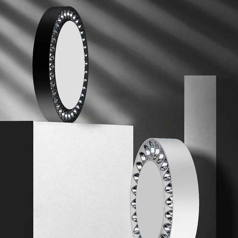 Zeitgenössische Nordische Aluminium Acryl Runde LED Pendelleuchte Für Wohnzimmer 