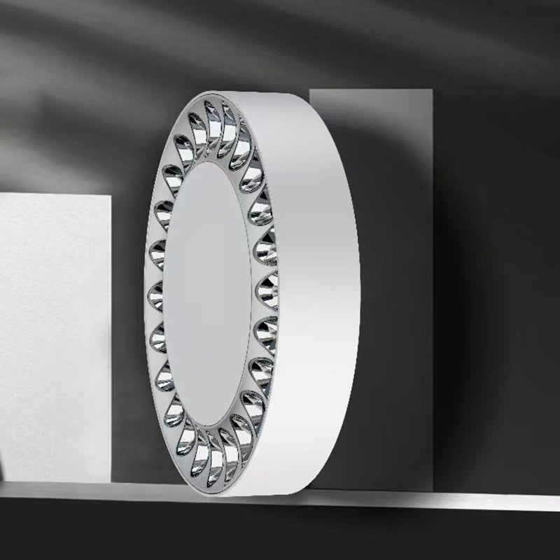 Zeitgenössische Nordische Aluminium Acryl Runde LED Pendelleuchte Für Wohnzimmer 