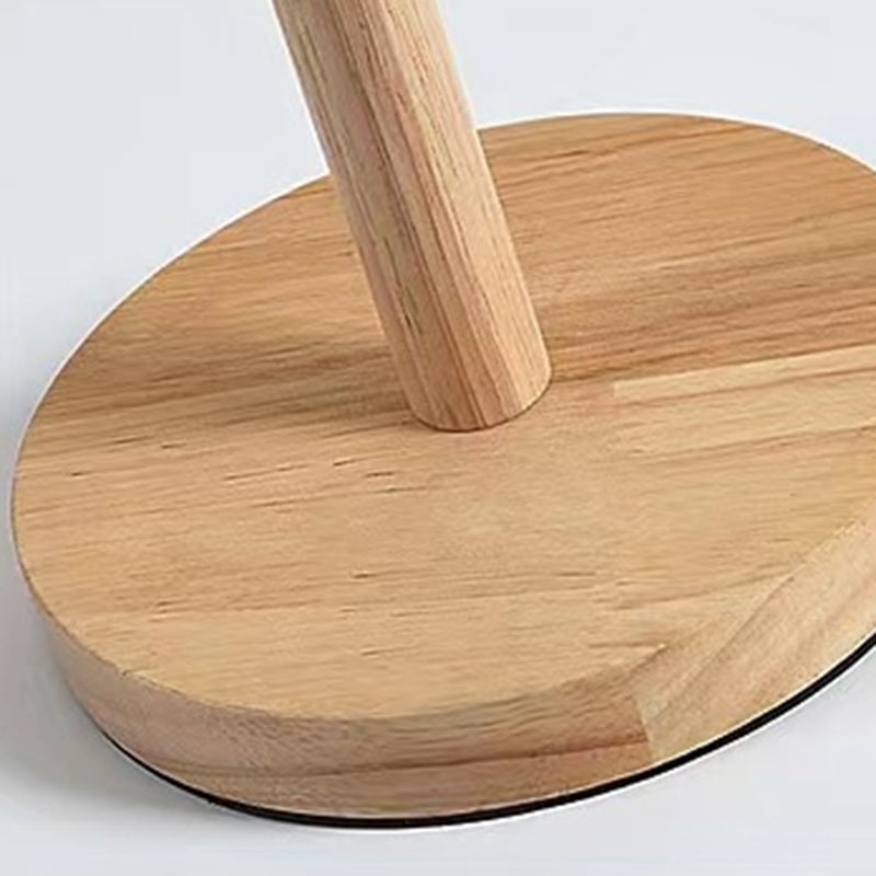 Traditionelle japanische Bambusflecht-Hohlkollone 1-Licht Stehende Stehlampe für Esszimmer 