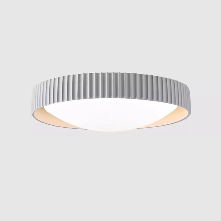 ضوء السقف المثبت بدائرة هندسية من الأكريليك الراتنج الماكرون الاسكندنافي المعاصر LED لغرفة النوم 