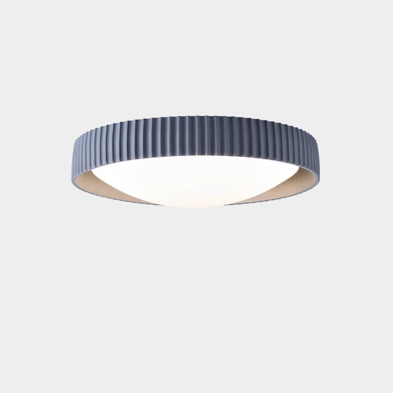 ضوء السقف المثبت بدائرة هندسية من الأكريليك الراتنج الماكرون الاسكندنافي المعاصر LED لغرفة النوم 