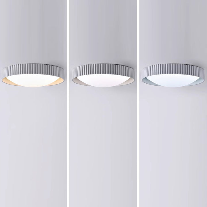 ضوء السقف المثبت بدائرة هندسية من الأكريليك الراتنج الماكرون الاسكندنافي المعاصر LED لغرفة النوم 