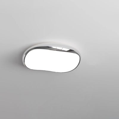 Plafonnier LED rond en fer acrylique scandinave contemporain pour salon 