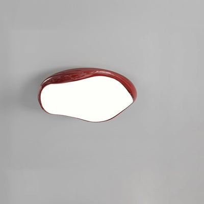 Plafonnier LED rond en fer acrylique scandinave contemporain pour salon 