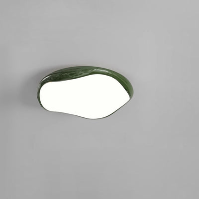 Plafonnier LED rond en fer acrylique scandinave contemporain pour salon 