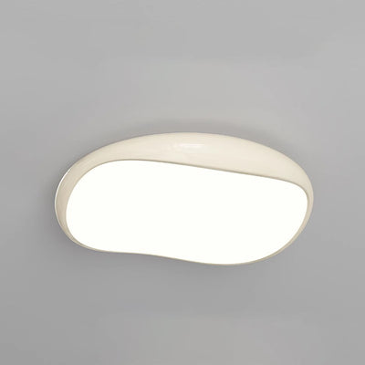 Plafonnier LED rond en fer acrylique scandinave contemporain pour salon 