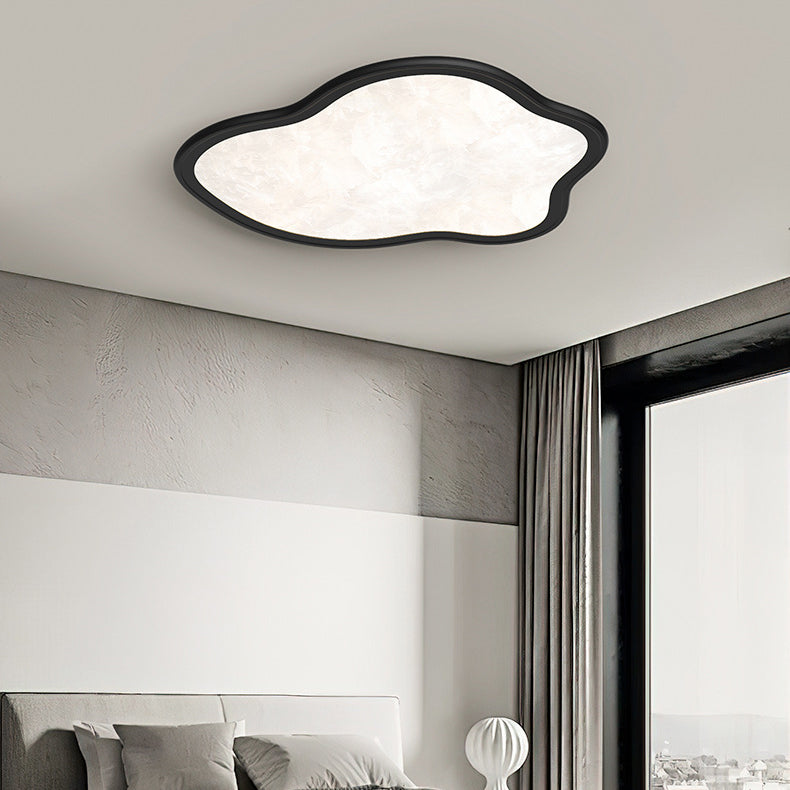 Zeitgenössische Nordische Hardware Aluminium Eiskristall Acryl Wolkenschirm LED Deckenleuchte Für Wohnzimmer 