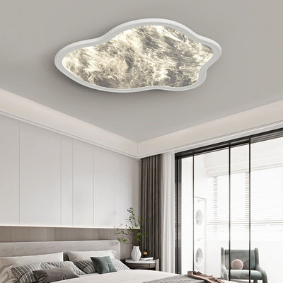 Zeitgenössische Nordische Hardware Aluminium Eiskristall Acryl Wolkenschirm LED Deckenleuchte Für Wohnzimmer 