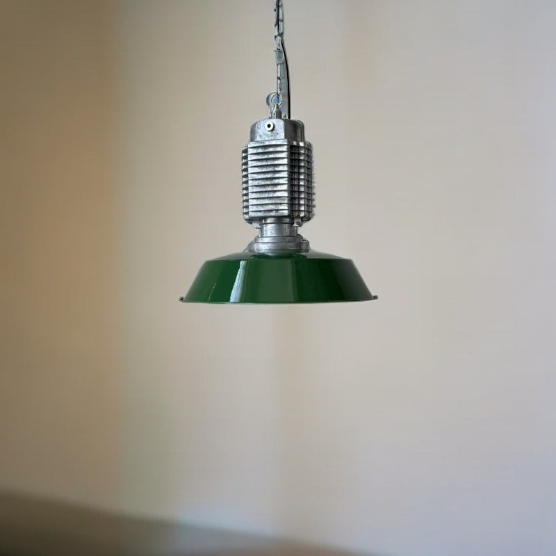 Lámpara colgante de aluminio con círculo geométrico escandinavo contemporáneo de 1 luz para comedor 