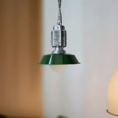 Luminaire suspendu à 1 lumière en aluminium avec cercle géométrique scandinave contemporain pour salle à manger 