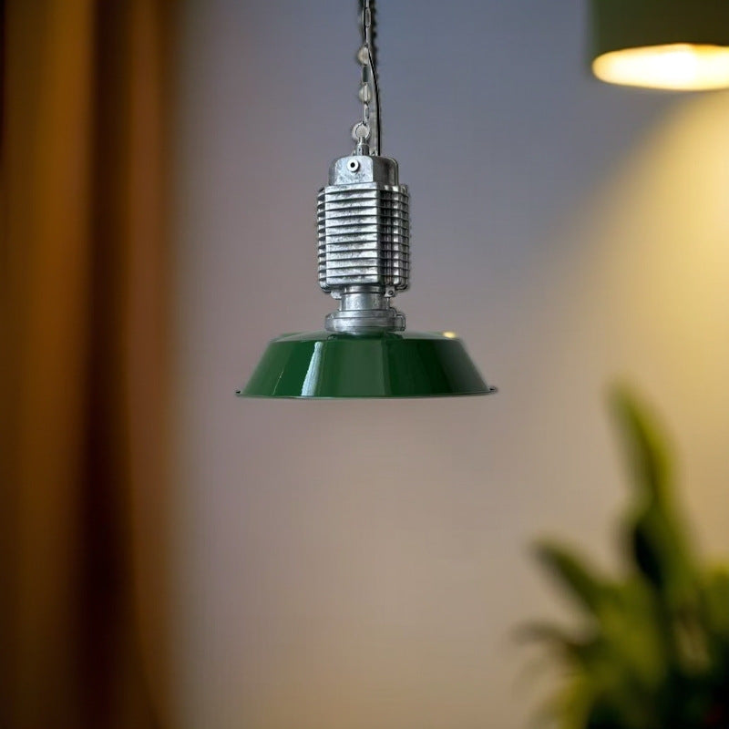 Lámpara colgante de aluminio con círculo geométrico escandinavo contemporáneo de 1 luz para comedor 