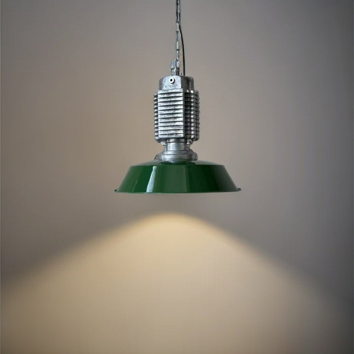 Lámpara colgante de aluminio con círculo geométrico escandinavo contemporáneo de 1 luz para comedor 