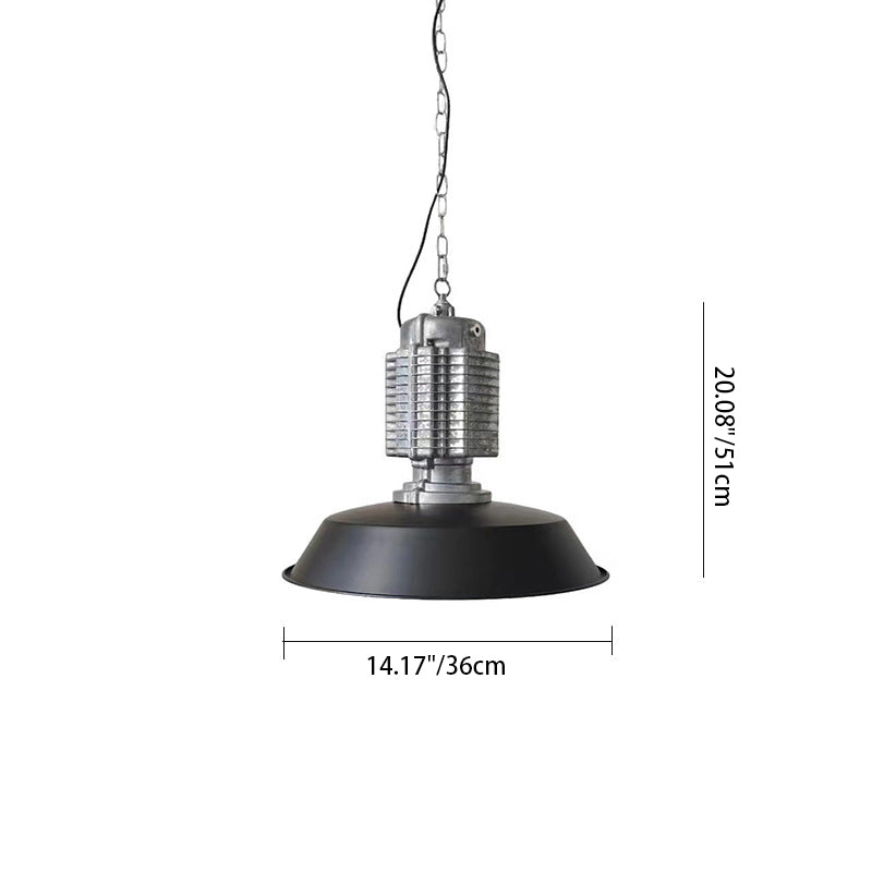 Luminaire suspendu à 1 lumière en aluminium avec cercle géométrique scandinave contemporain pour salle à manger 
