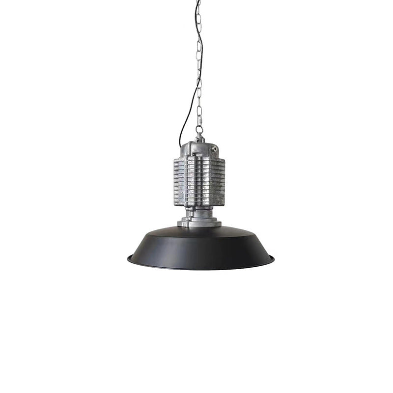 Lámpara colgante de aluminio con círculo geométrico escandinavo contemporáneo de 1 luz para comedor 