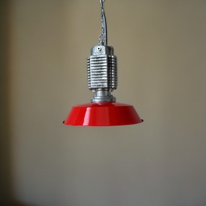 Luminaire suspendu à 1 lumière en aluminium avec cercle géométrique scandinave contemporain pour salle à manger 