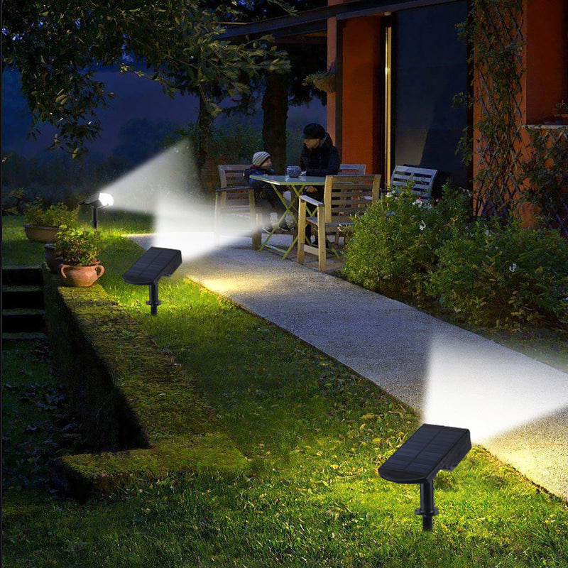 Zeitgenössisches industrielles ABS PC Solar wasserdichtes LED-Einsteck-Landschafts-Rasenlicht für den Garten 