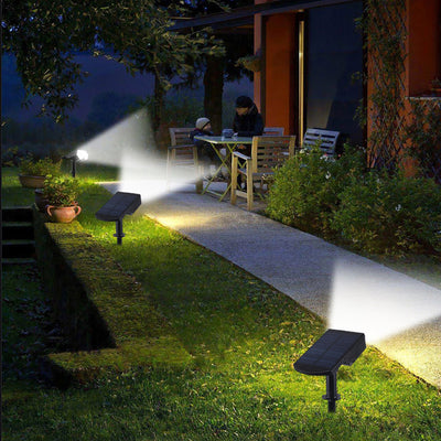 Lumière de pelouse paysagère à LED solaire étanche en ABS PC industriel contemporain pour jardin 