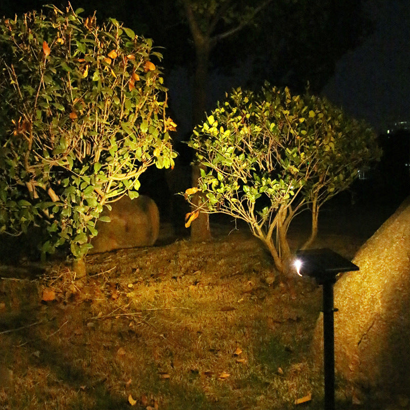 Lumière de pelouse paysagère à LED solaire étanche en ABS PC industriel contemporain pour jardin 