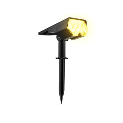 Lumière de pelouse paysagère à LED solaire étanche en ABS PC industriel contemporain pour jardin 
