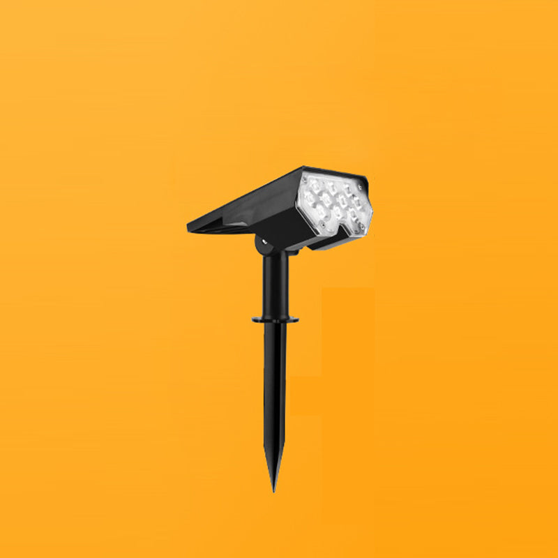 Lumière de pelouse paysagère à LED solaire étanche en ABS PC industriel contemporain pour jardin 
