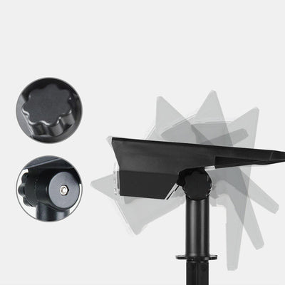 Lumière de pelouse paysagère à LED solaire étanche en ABS PC industriel contemporain pour jardin 