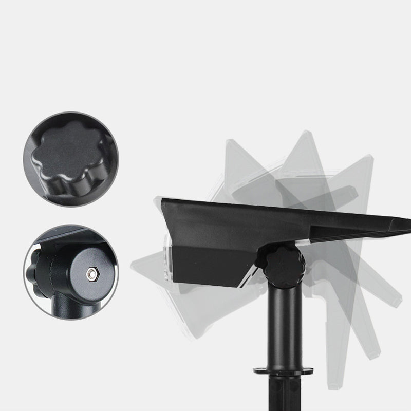Lumière de pelouse paysagère à LED solaire étanche en ABS PC industriel contemporain pour jardin 