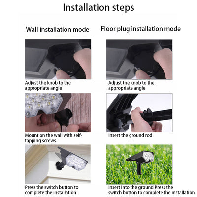 Lumière de pelouse paysagère à LED solaire étanche en ABS PC industriel contemporain pour jardin 