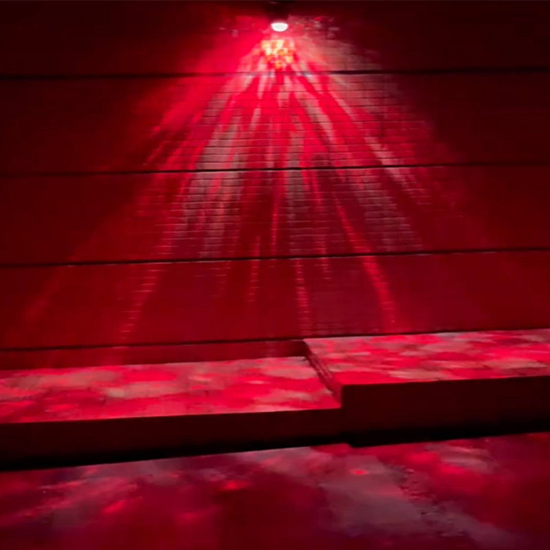 Projecteur mural solaire LED contemporain en aluminium industriel avec projection dynamique d&