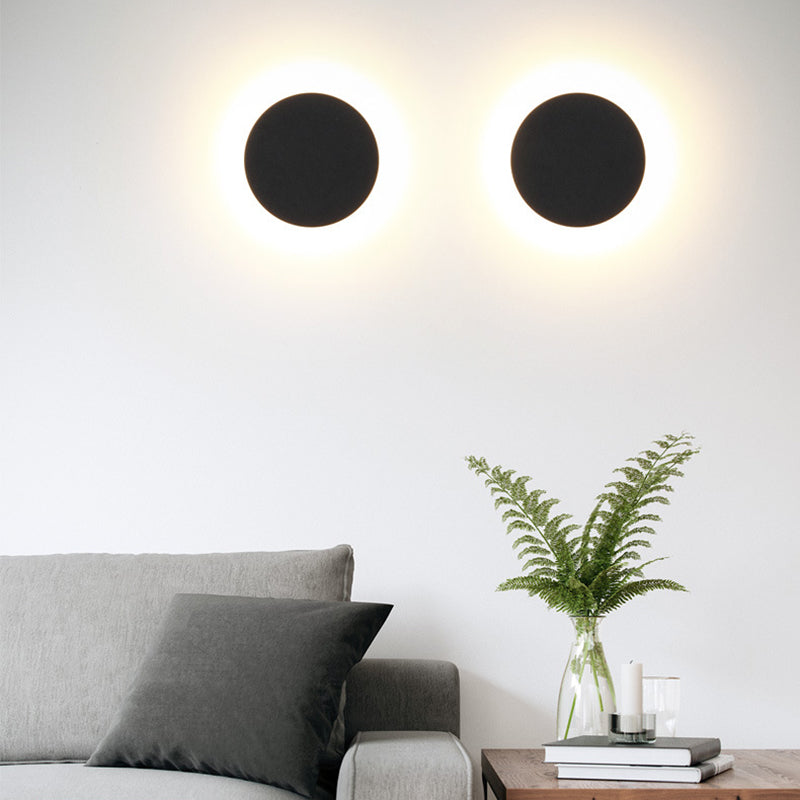 Moderne Minimalistische Geometrische Quadratische Aluminium LED Wasserdichte Außenwandleuchte Für Außenbereich Terrasse 