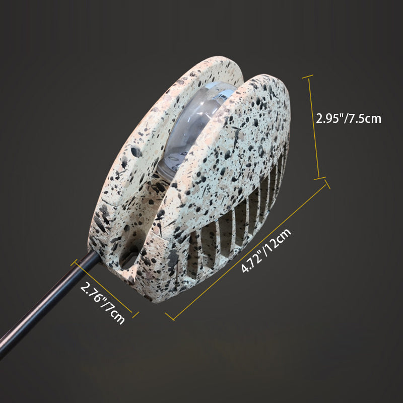 Lámpara Aplique de Pared Impermeable de LED con Forma de Concha de Aluminio Creativo Contemporáneo para Pasillo 