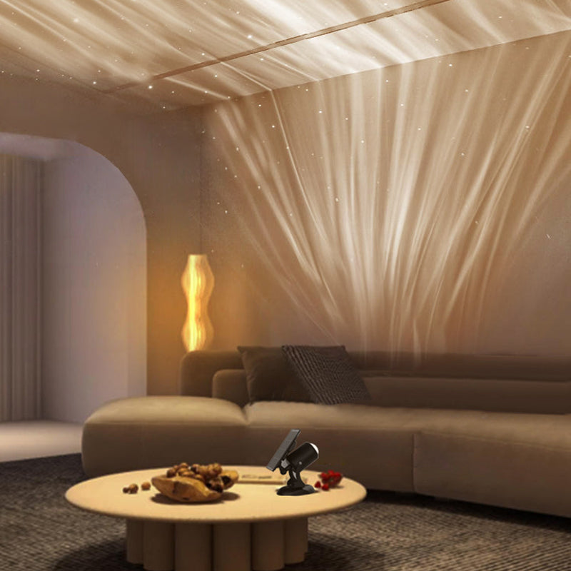 Applique murale solaire LED en aluminium avec rotation dynamique industrielle contemporaine Aurora pour jardin 