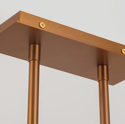Luminaire suspendu à 1 lumière avec abat-jour rond en tissu en acier inoxydable chinois traditionnel pour chambre 
