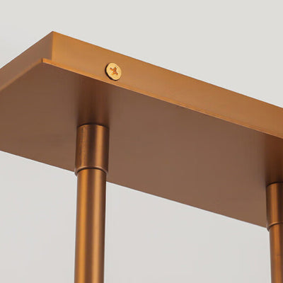 Luminaire suspendu à 1 lumière avec abat-jour rond en tissu en acier inoxydable chinois traditionnel pour chambre 