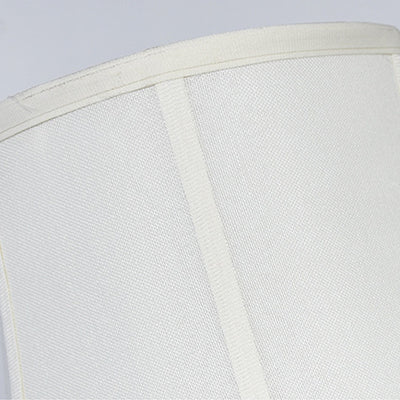 Traditional Chinese Pleated Fabric Shade Ceramic Vase Base 1-Light Table Lamp For Study