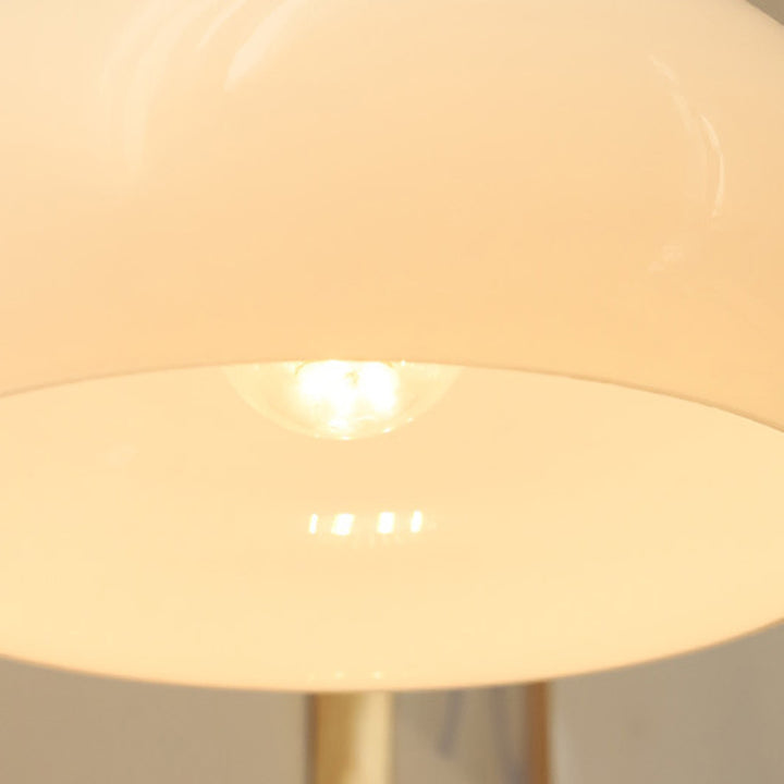 Traditionelle französische Kupfer-Glas-Rundschirm 1-Licht-Wandleuchte für das Schlafzimmer 