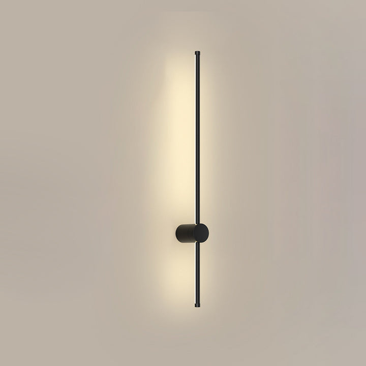 Moderne minimalistische Aluminium geometrische gerade Linie LED Wandleuchte für Wohnzimmer 