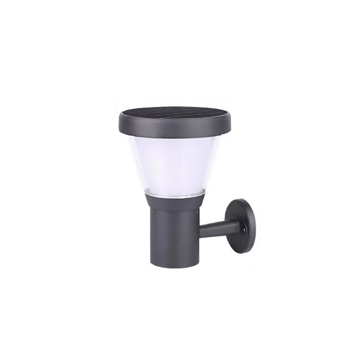 Applique Murale LED Contemporaine en Aluminium avec Bras Arc pour Jardin 