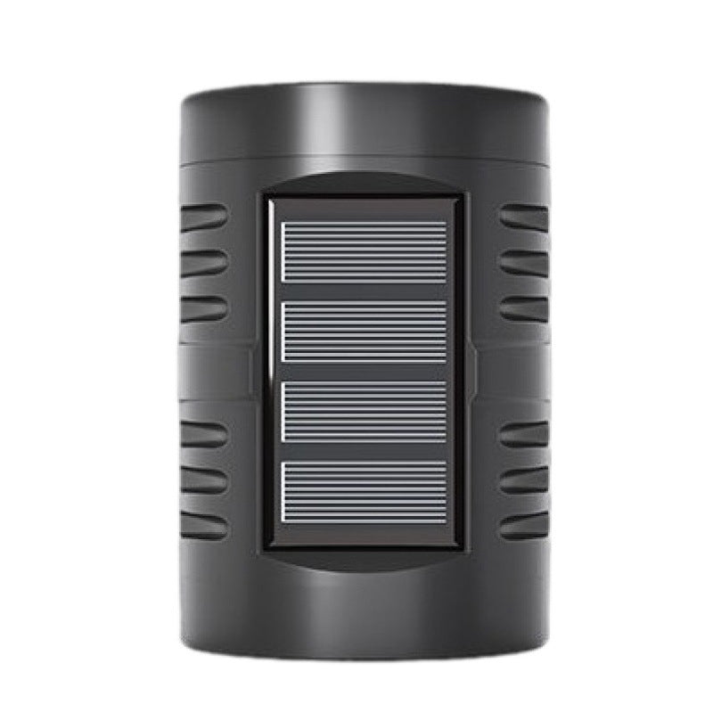 Contemporary Simplicity Rectangular Solar Waterproof LED Outdoor Wall Sconce Lamp For Garden