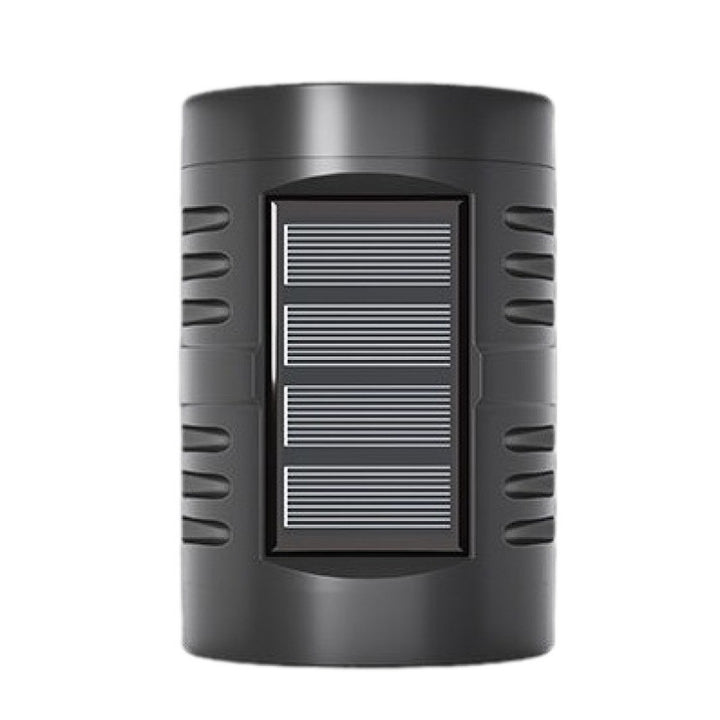 Contemporary Simplicity Rectangular Solar Waterproof LED Outdoor Wall Sconce Lamp For Garden