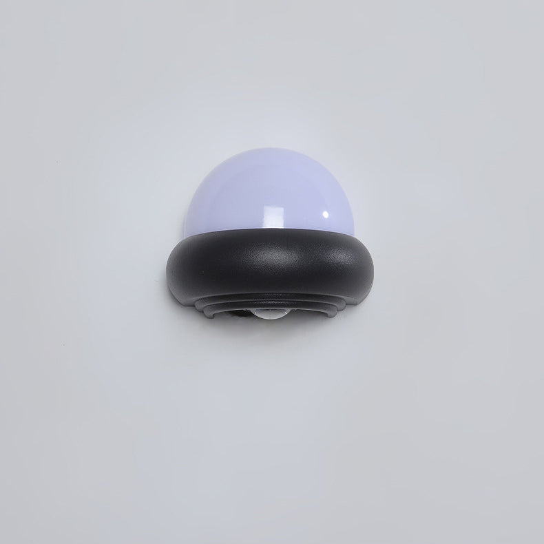 Lámpara de Aplique de Pared Exterior LED de Elipse de Aluminio Impermeable Nórdico Contemporáneo Para Jardín 