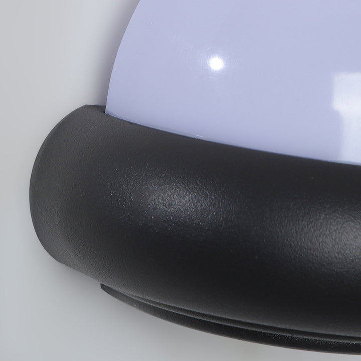 Lámpara de Aplique de Pared Exterior LED de Elipse de Aluminio Impermeable Nórdico Contemporáneo Para Jardín 
